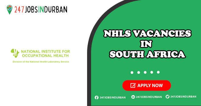 NHLS Vacancies | Recent Positions in National Health Laboratory Services NHLS Vacancies