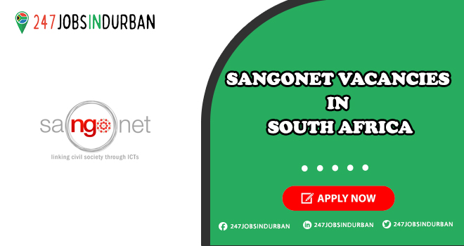 Sangonet Vacancies | Submit Online Job Application Today Sangonet Vacancies